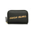 Portafoglio nero con logo glitterato Swish Jeans Abby, Borse e accessori Donna, SKU b541000527, Immagine 0